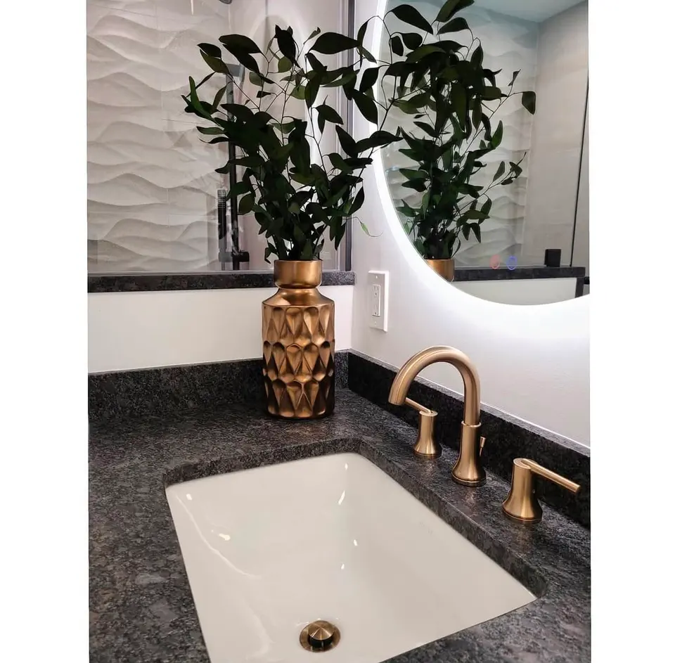 Completed bathroom remodel on Cape Cod by COSTA LVM Home Service